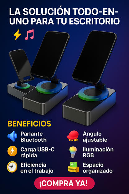 Soporte For Teléfono Móvil Con Audio De